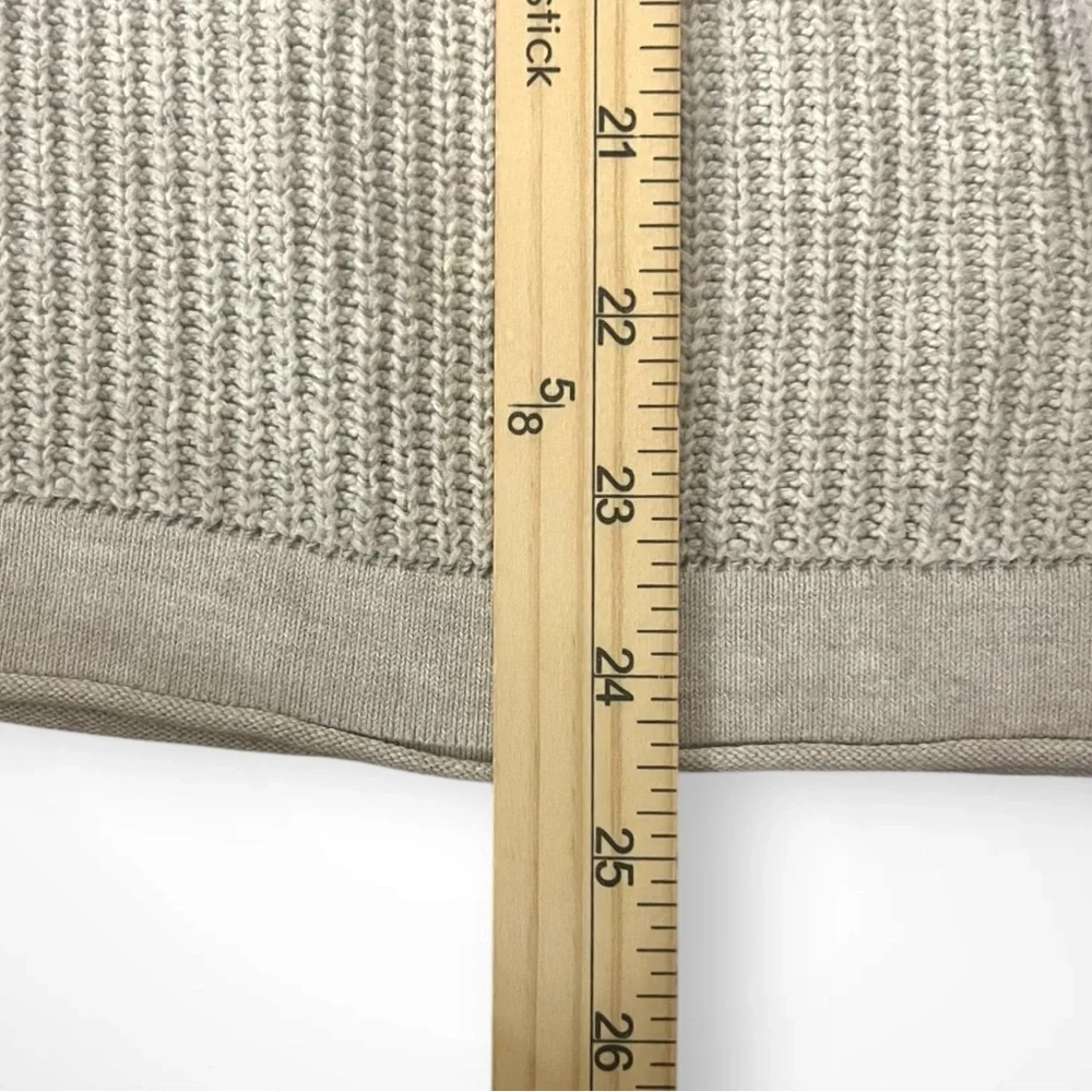 J.JILL PURE JILL Women's Beige Cowl Neck Lightweight Wool Blend Sweater XS | EUC